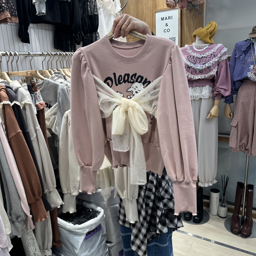 MARI CO東大門代購女裝新品真品熱賣時尚休閑人氣推薦衛衣MARI CO衛衣圖色2