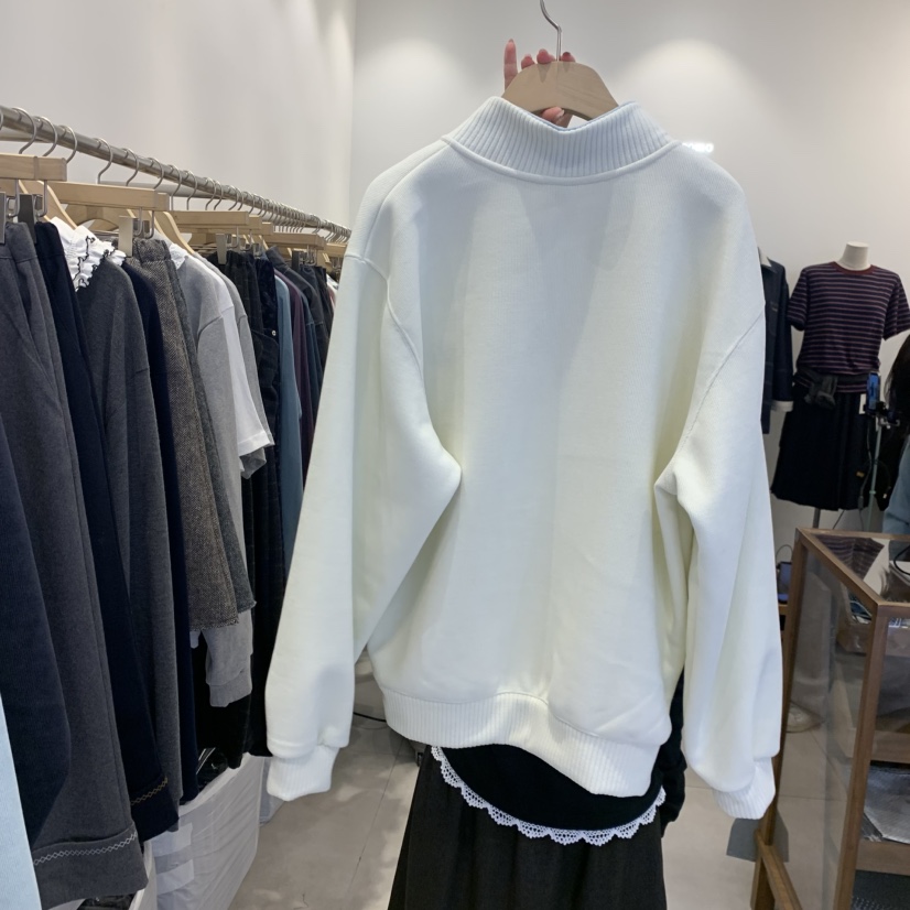 TAN&amp;COMO東大門直郵女裝新款推薦休閑時尚人氣衛衣加絨tan-COMO衛衣