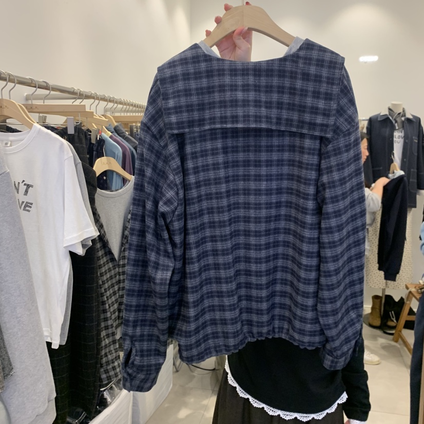 TAN&amp;COMO東大門代購女裝新款熱賣休閑真品衛衣假兩件tan-COMO衛衣
