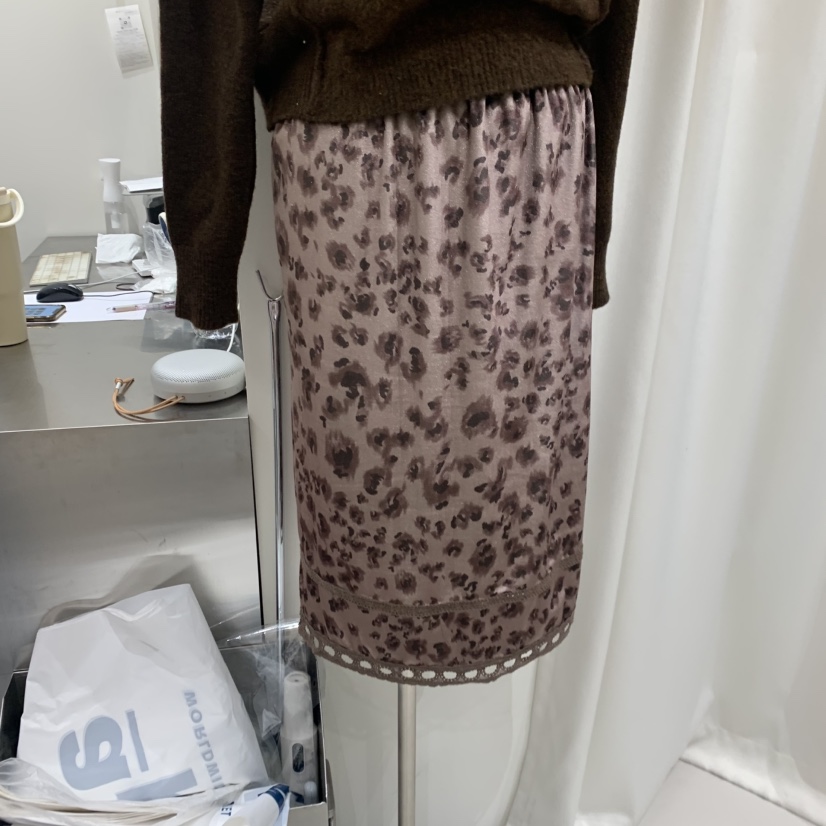 ASCENT東大門實拍女士新款休閑時尚推薦半身裙中短裙豹紋ASCENT半身裙/中短裙圖色1