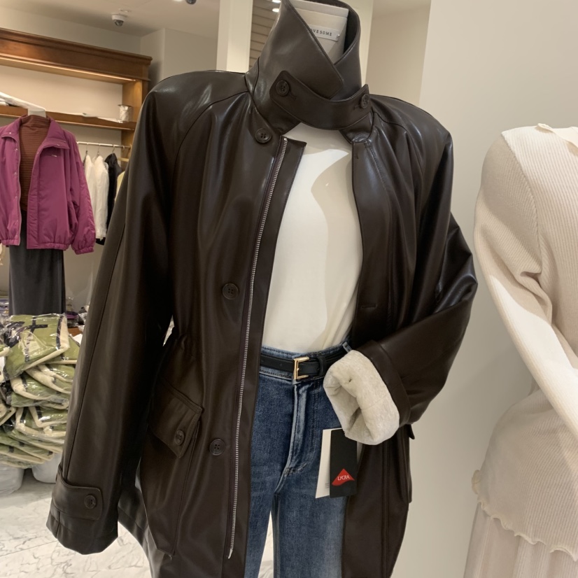 LOVE SOME東大門直郵女裝新品時尚熱賣休閑推薦真品夾克LOVE SOME夾克圖色1棕色