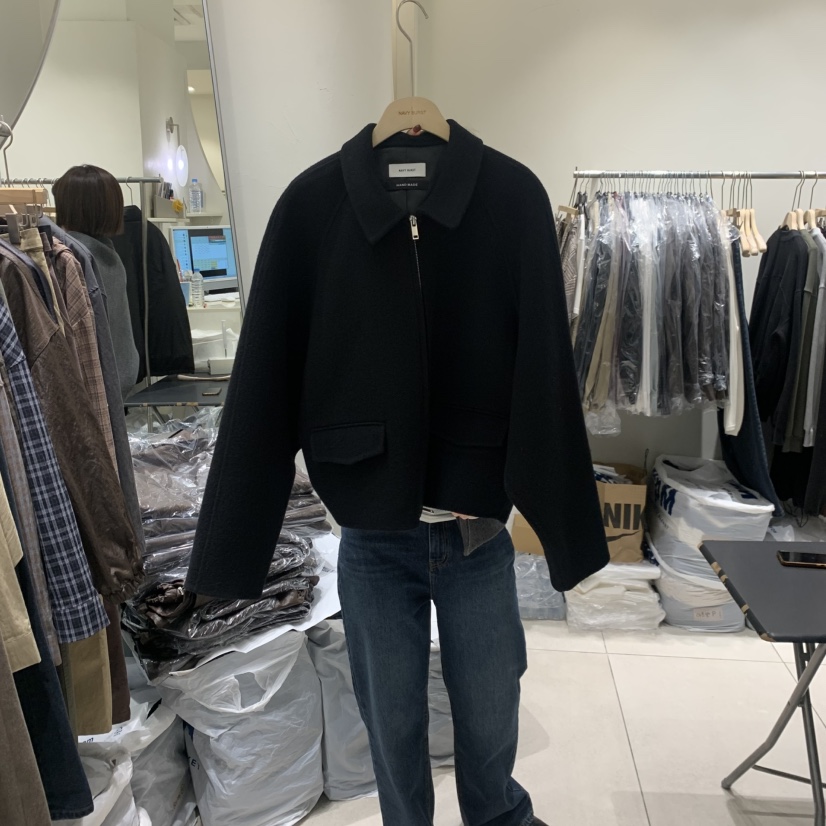 NAVYBURST東大門實拍女士新品推薦時尚真品休閑熱賣短款大衣NAVY BURST短款大衣圖色3