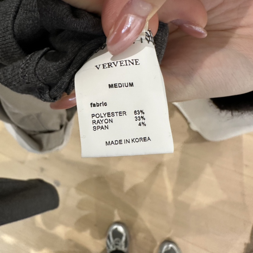 VERVEINE韓國直郵女裝新款推薦時尚人氣熱賣長袖T恤柔軟高領VERVEINE長袖T恤