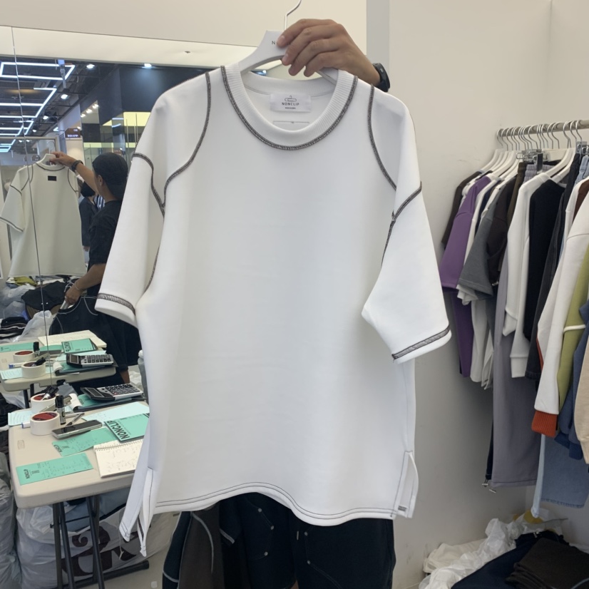 NON CLIP東大門實拍女裝新品真品熱賣人氣時尚推薦休閑T恤NON CLIPT恤圖色2