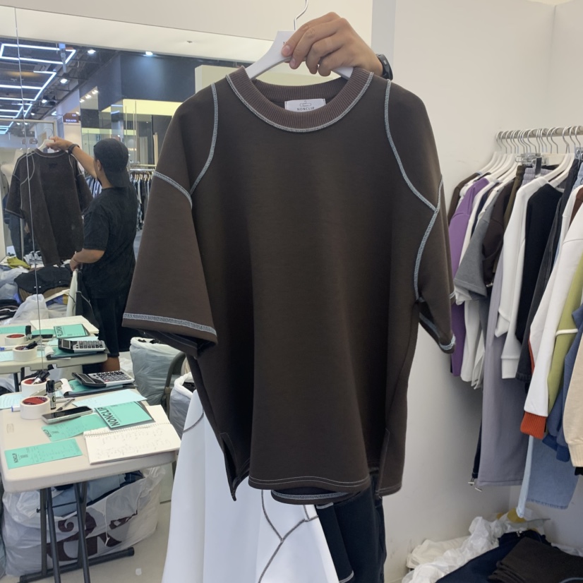 NON CLIP東大門實拍女裝新品真品熱賣人氣時尚推薦休閑T恤NON CLIPT恤圖色3