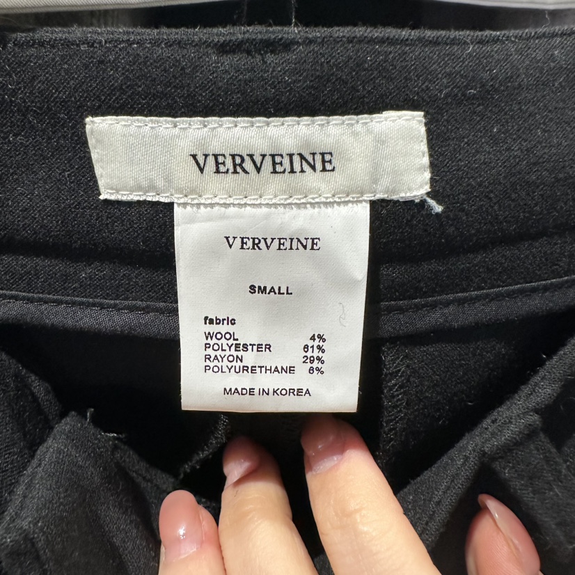 VERVEINE東大門直郵女裝新款人氣真品休閑推薦休閑褲七分褲VERVEINE休閑褲