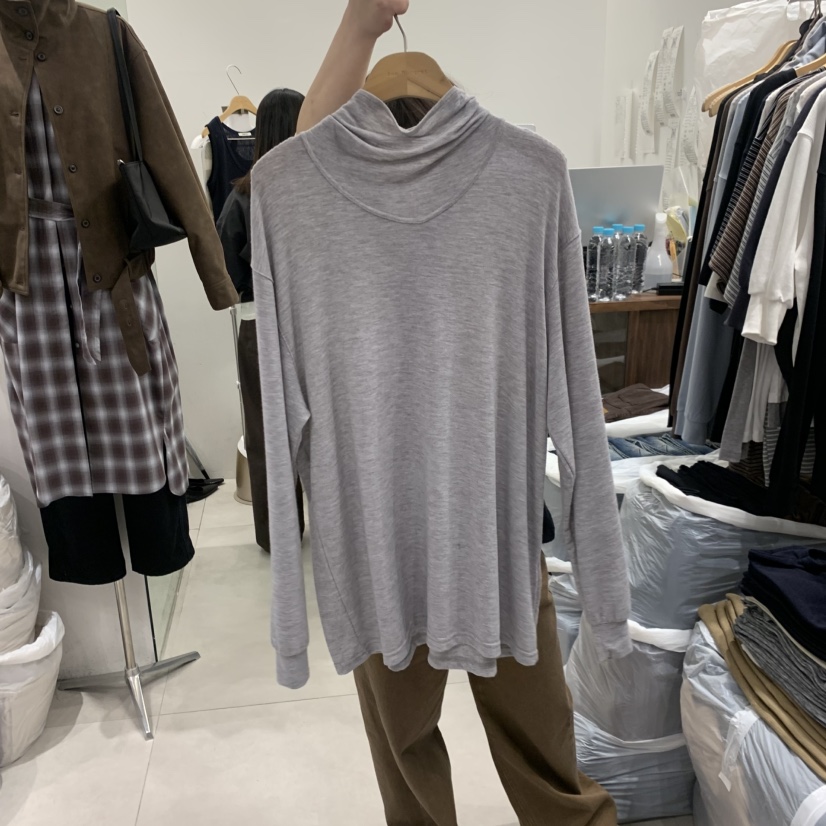 ANN MARGRET韓國直郵女士新品真品長袖T恤GRETA.Y長袖T恤圖色2
