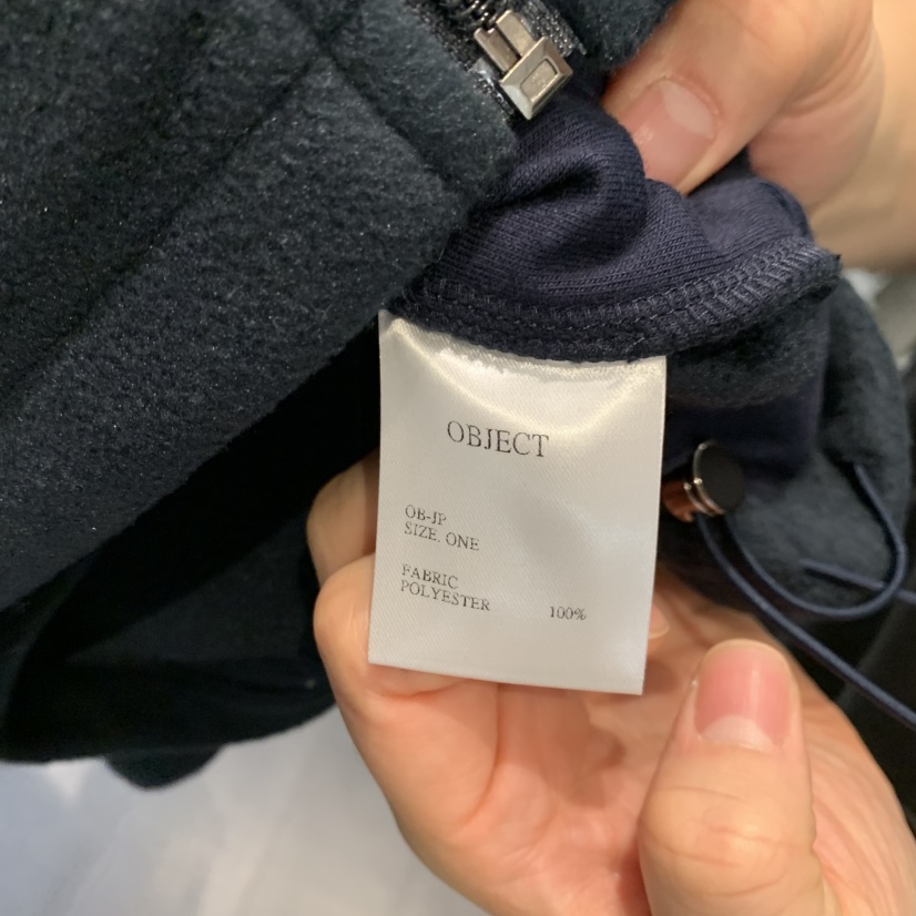 OBJECT東大門直郵女士新品熱賣休閑時尚人氣夾克抓絨拉鏈OBJECT夾克
