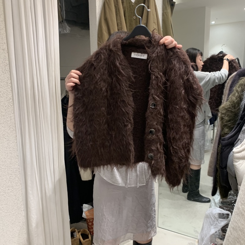 SSENIQUE韓國代購女裝新款熱賣時尚推薦休閑人氣真品馬甲SSENIQUE馬甲圖色3