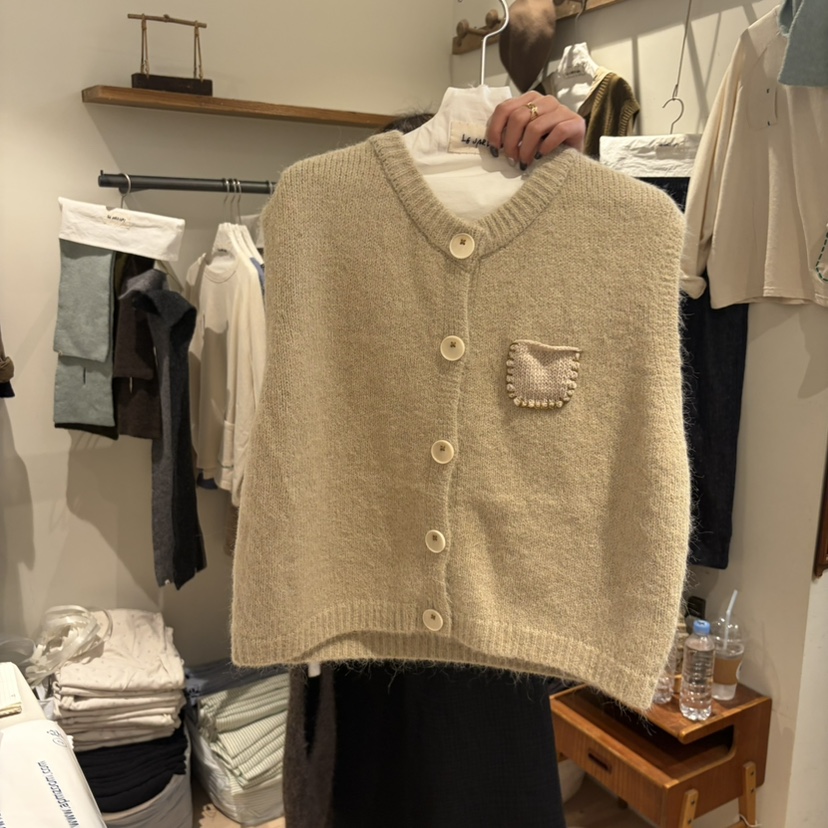 LE JARDINET韓國直郵女士新品熱賣真品休閑時尚推薦馬甲LE JARDINET馬甲圖色2