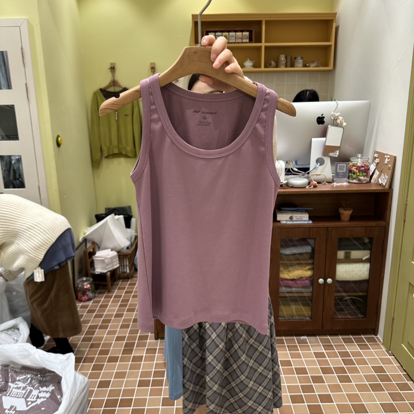 OURMOMENT東大門實拍女士新品熱賣休閑真品人氣時尚吊帶背心OURMOMENT吊帶/背心圖色5