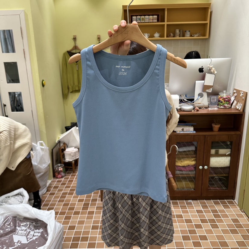OURMOMENT東大門實拍女士新品熱賣休閑真品人氣時尚吊帶背心OURMOMENT吊帶/背心圖色6