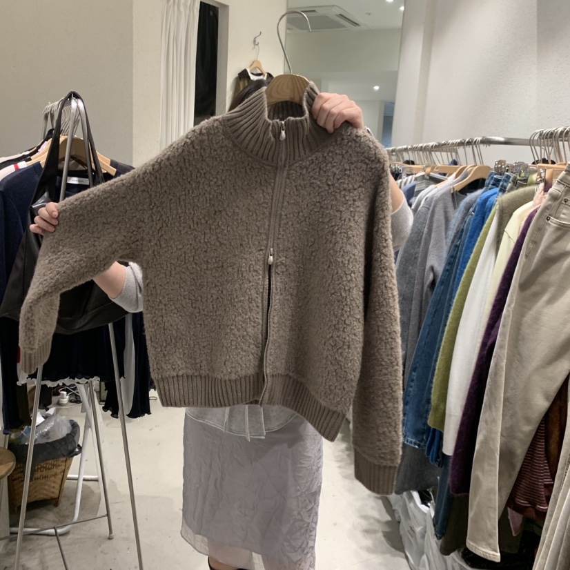 SSENIQUE東大門實拍女士新品真品人氣推薦熱賣時尚夾克拉鏈SSENIQUE夾克圖色1