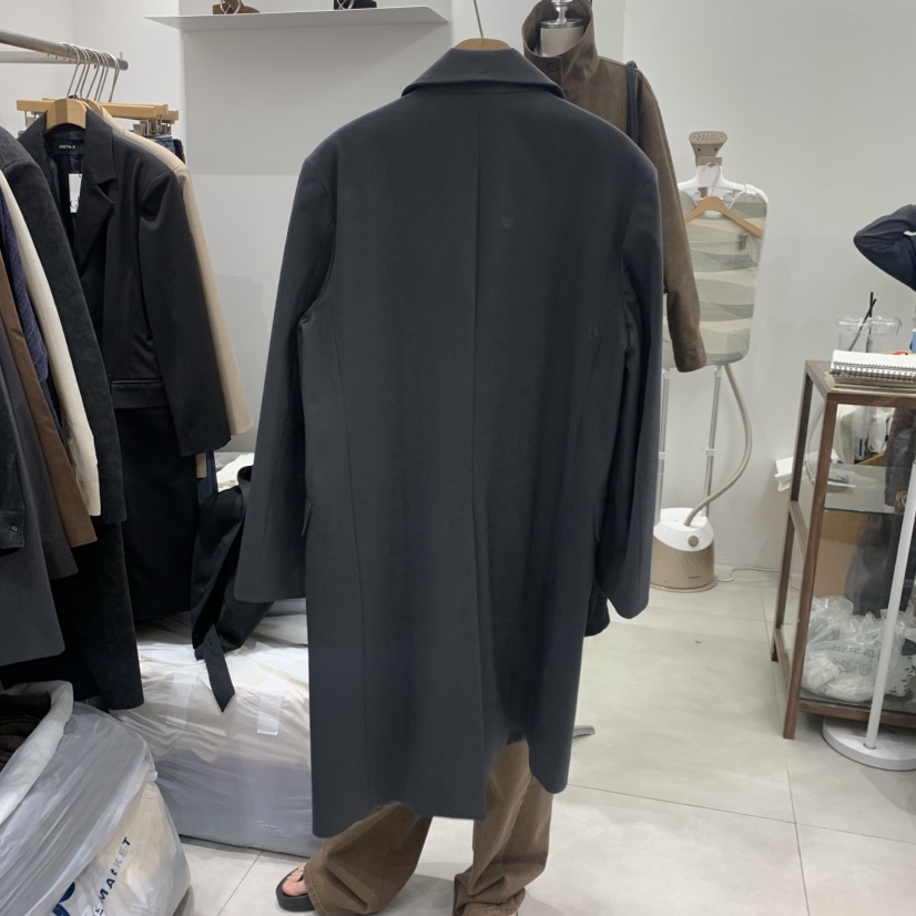 ANN MARGRET韓國直郵女裝新品休閑中長款大衣GRETA.Y中長款大衣