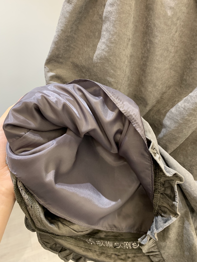 SOFTNESS東大門實拍女裝新款休閑推薦熱賣半身裙中短裙褶裥Softness/Cosmic半身裙/中短裙