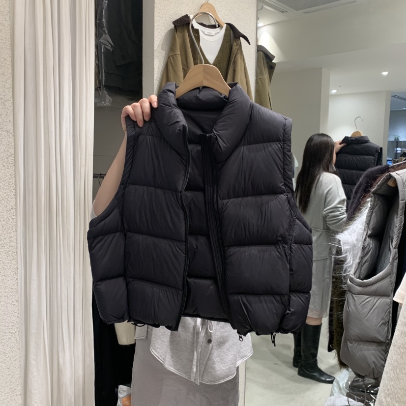 SSENIQUE韓國直郵女裝新品真品休閑熱賣人氣時尚馬甲鴨絨SSENIQUE馬甲圖色3