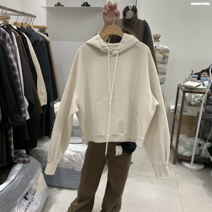 ANN MARGRET東大門直郵女士新品熱賣衛衣中長款連帽衫GRETA.Y衛衣圖色1