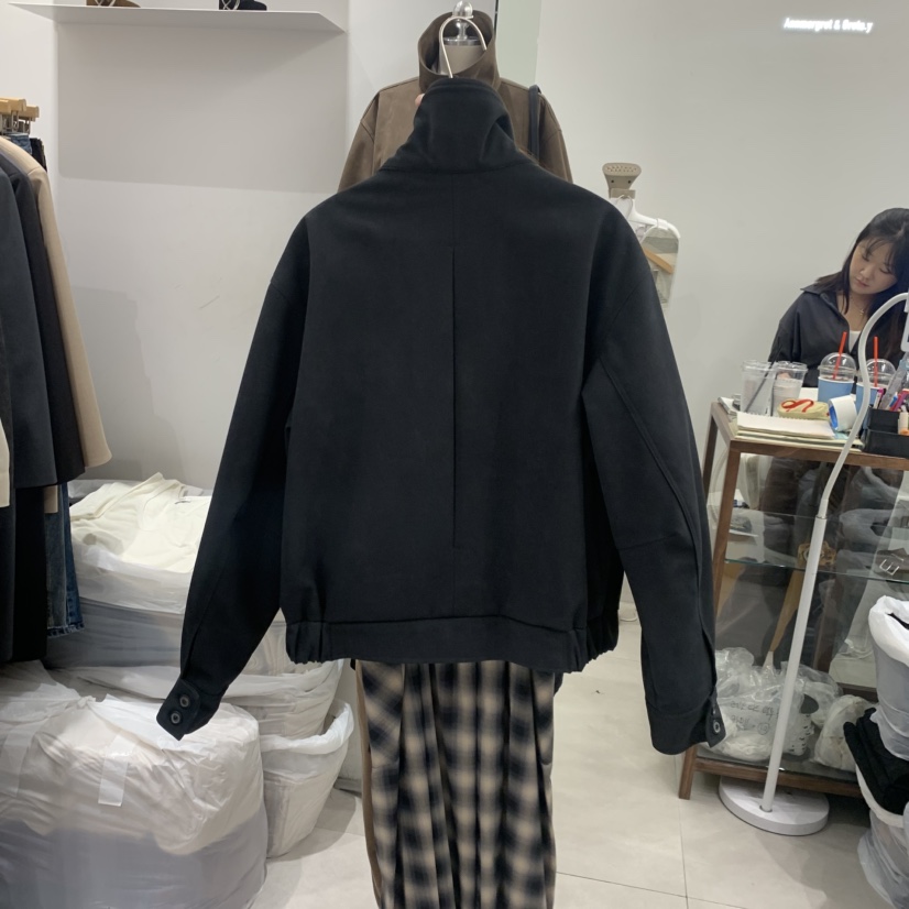 ANN MARGRET東大門直郵女士新款時尚夾克磨砂皮GRETA.Y夾克