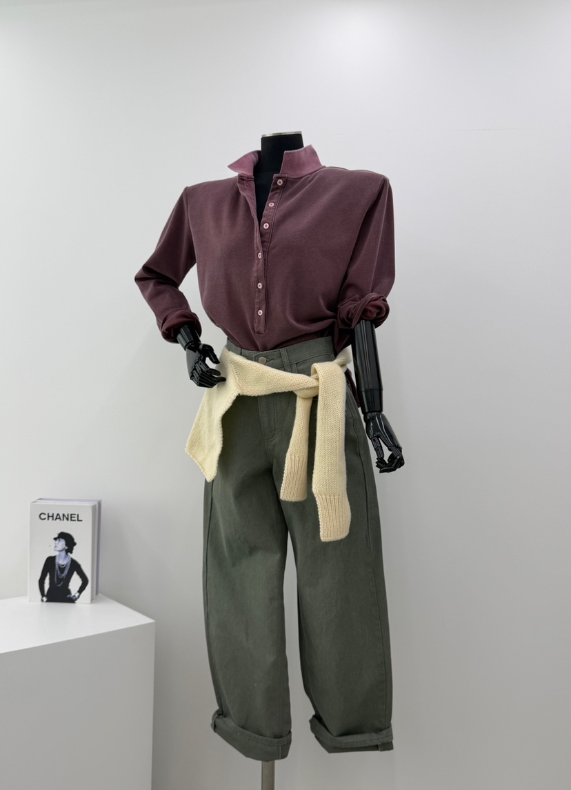 RED-A東大門直郵女士新品人氣真品熱賣時尚休閑推薦長袖T恤RED-A長袖T恤