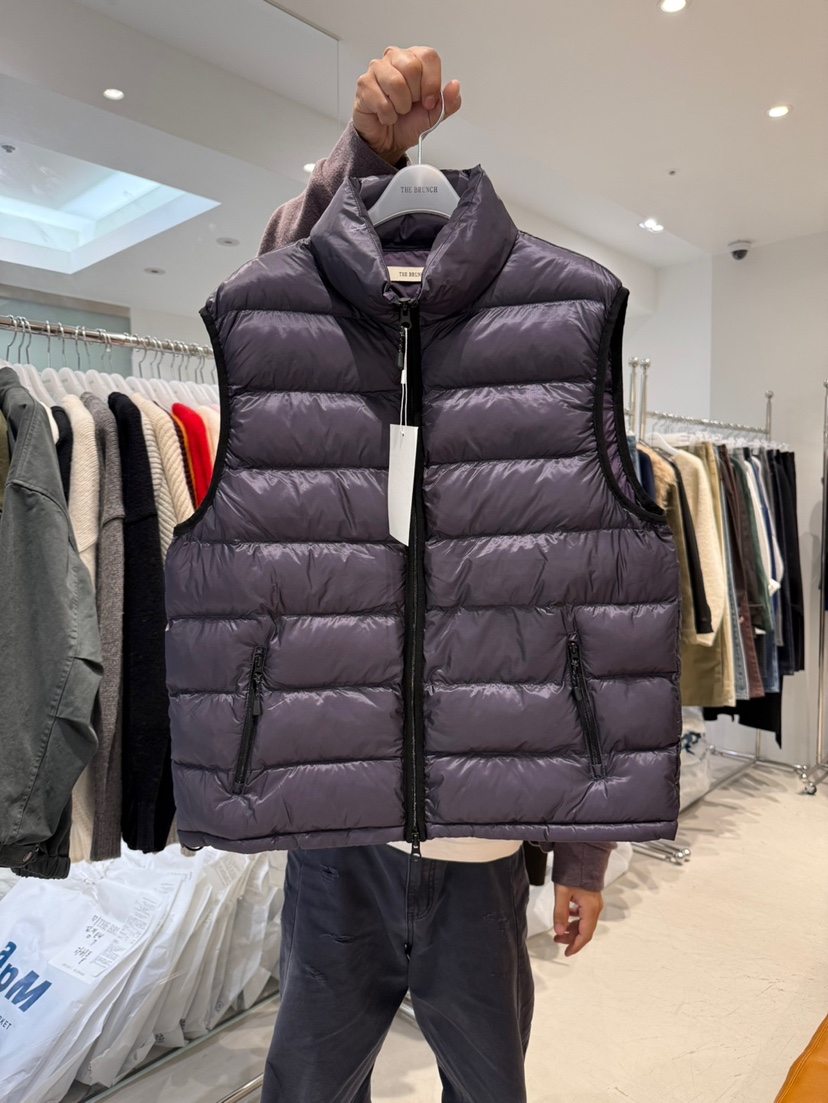 THE BRUNCH東大門代購女士新品熱賣真品人氣時尚馬甲羽絨服THE BRUNCH馬甲圖色1
