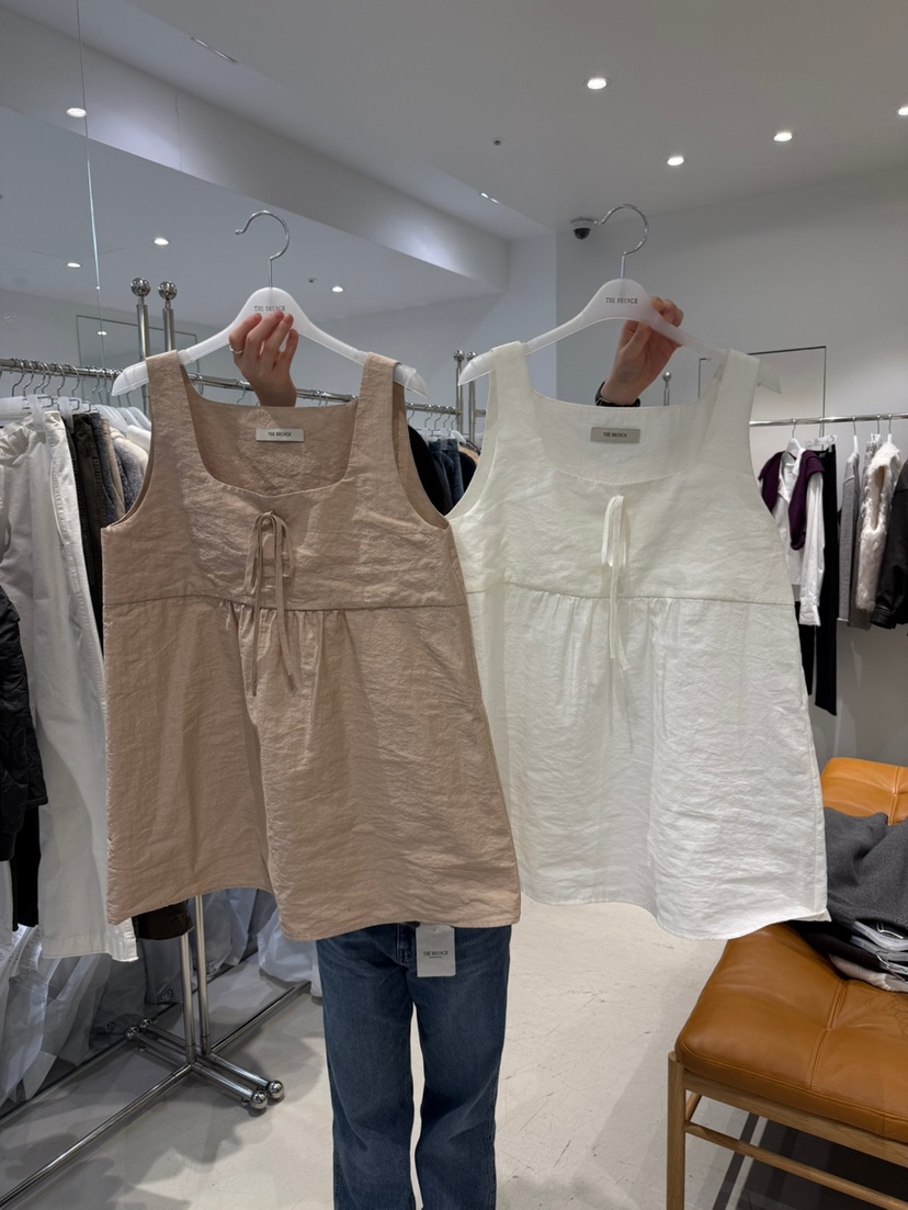 THE BRUNCH東大門代購女裝新品時尚休閑熱賣吊帶背心絲帶THE BRUNCH吊帶/背心