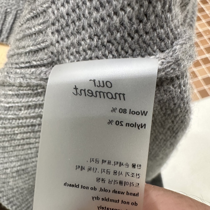 OURMOMENT韓國代購女士新品時尚人氣熱賣休閑推薦真品毛衣OURMOMENT毛衣