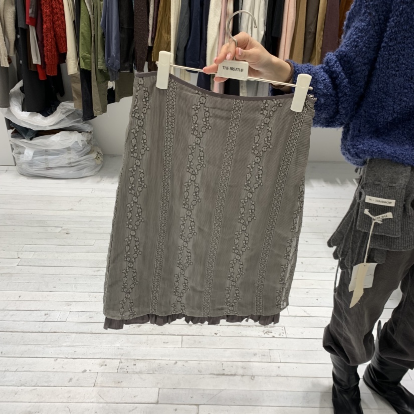 BREATHE東大門直郵女士新品推薦熱賣真品半身裙中短裙褶邊BREATHE半身裙/中短裙圖色1