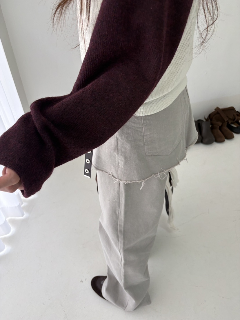 MUGE韓國直郵女裝新品時尚真品推薦休閑熱賣人氣裙褲水洗MUGE裙褲