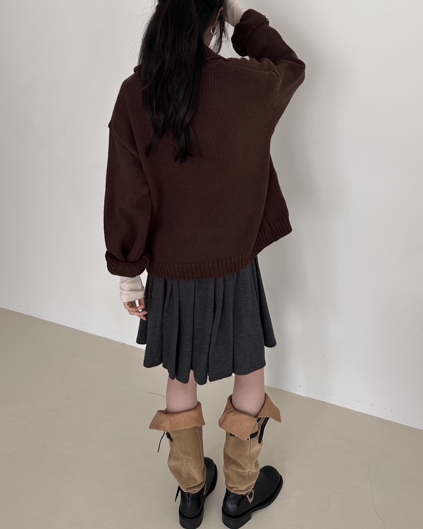 HOWDY/FACT THE NERD東大門代購女裝新品推薦人氣毛衣HOWDY/FACT THE NERD毛衣