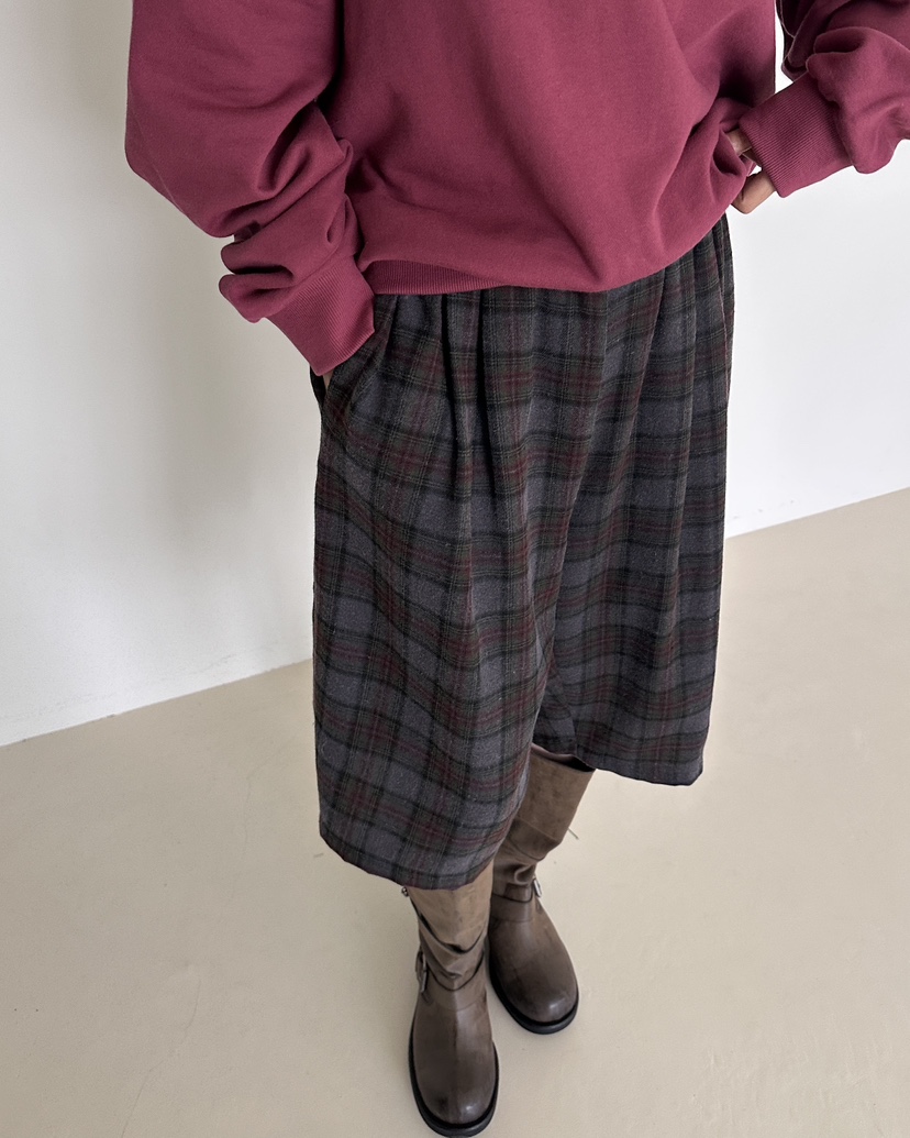 HOWDY/FACT THE NERD東大門代購女士新款真品熱賣短褲HOWDY/FACT THE NERD短褲圖色1