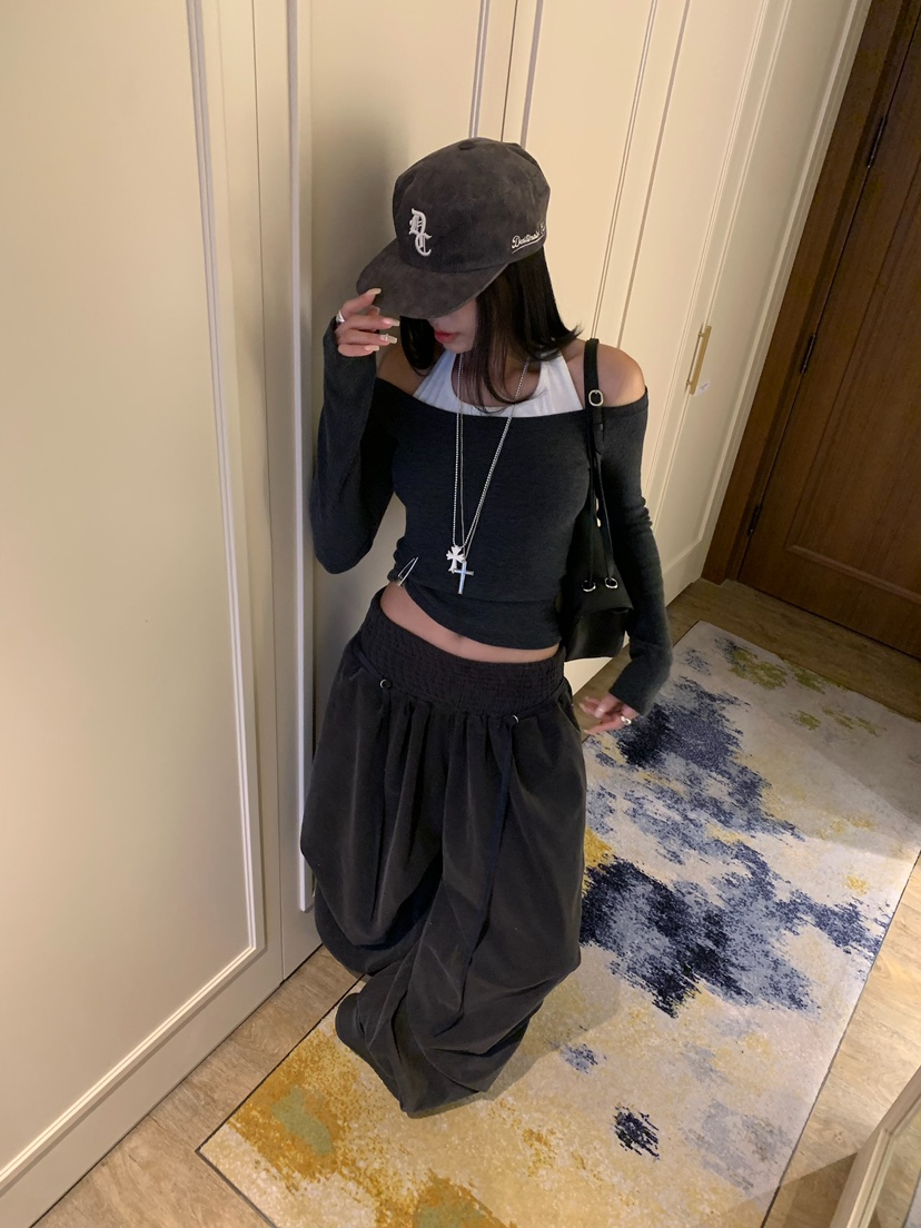 BADCALM東大門代購女士新款人氣休閑推薦熱賣真品長袖T恤BADCALM長袖T恤