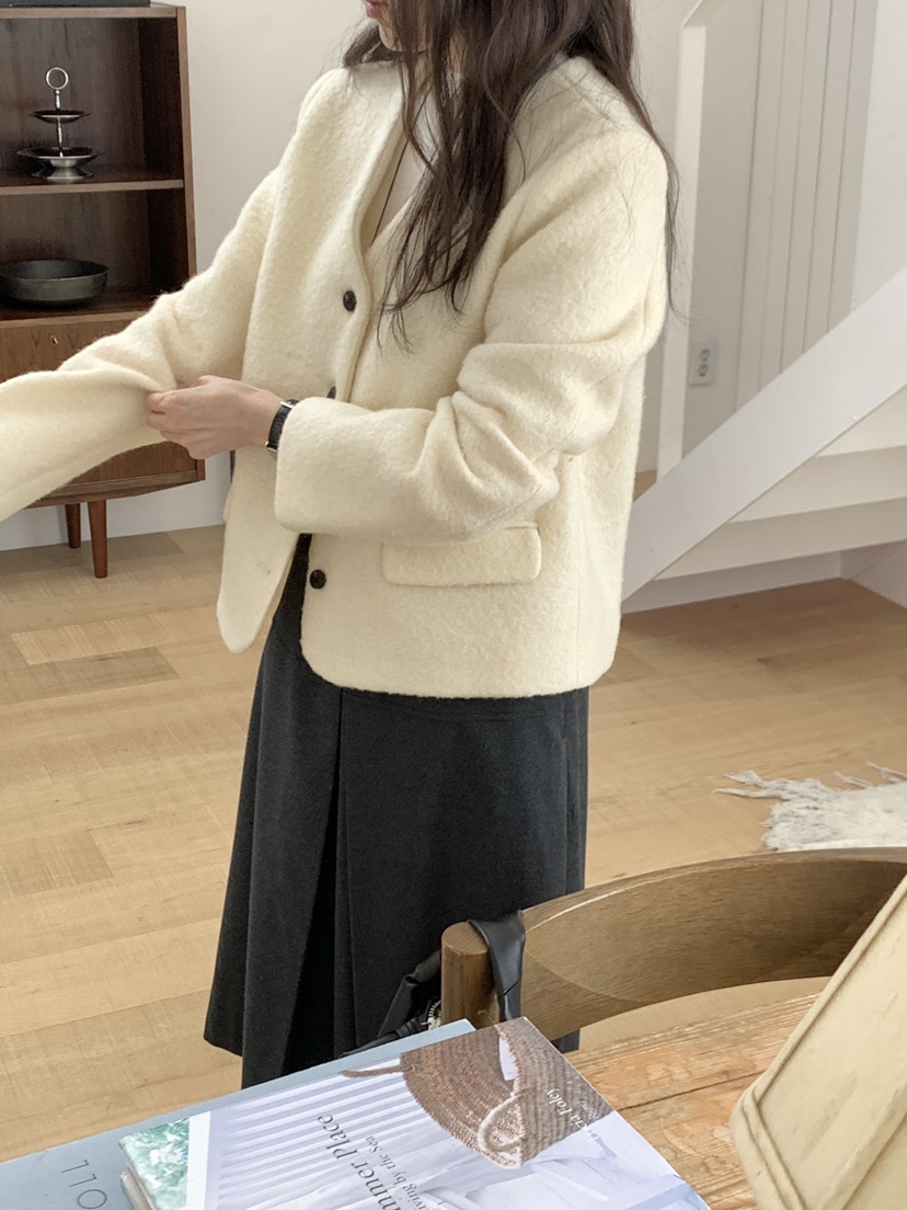 BIEN GARDER韓國代購女士新品真品熱賣推薦時尚短款大衣BIEN GARDER短款大衣