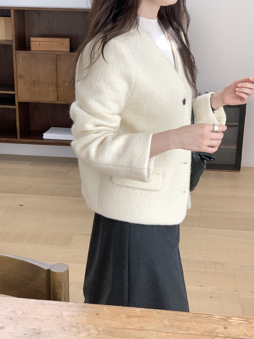 BIEN GARDER韓國代購女士新品真品熱賣推薦時尚短款大衣BIEN GARDER短款大衣