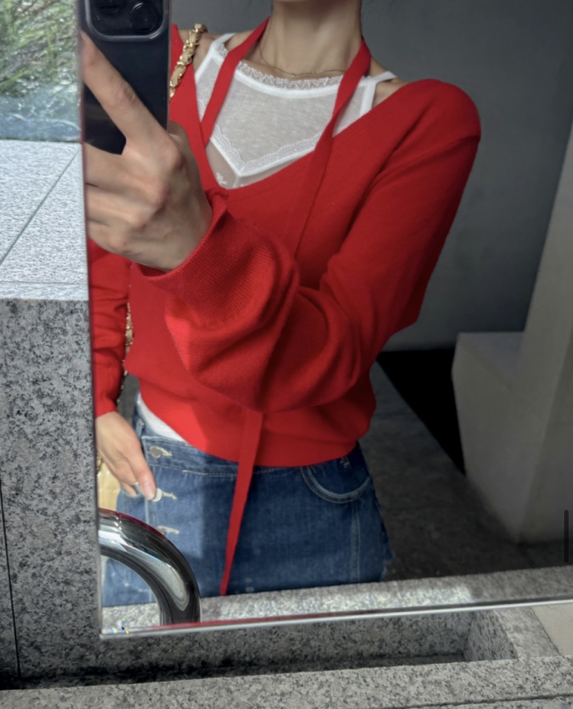 PAIRING東大門實拍女裝新品人氣時尚推薦休閑針織衫羊毛100PAIRING針織衫