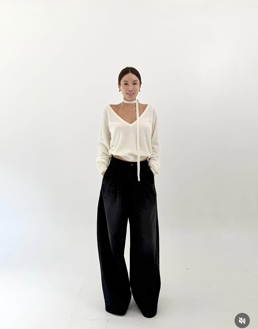 PAIRING東大門實拍女裝新品人氣時尚推薦休閑針織衫羊毛100PAIRING針織衫