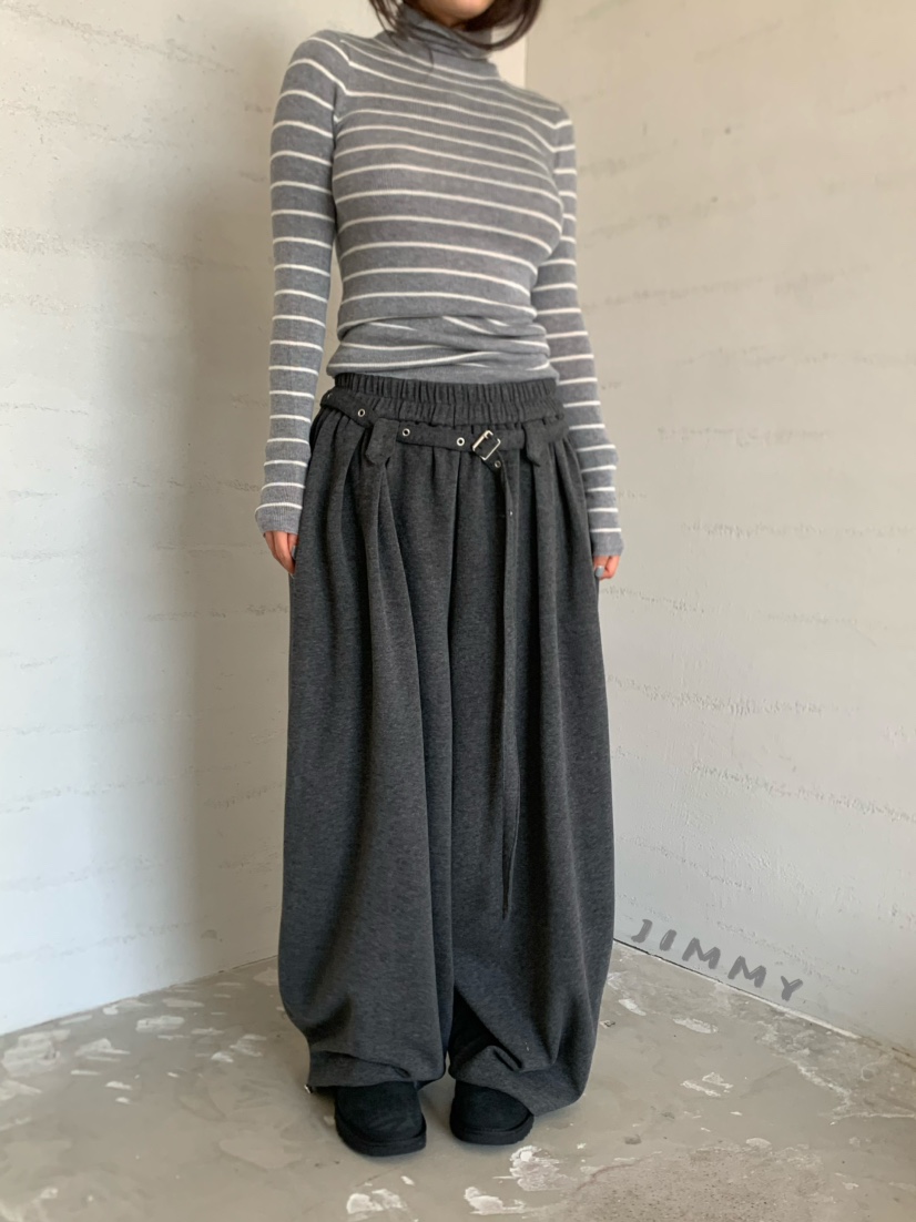 JIMMY韓國代購女士新品時尚熱賣人氣休閑推薦真品針織衫條紋JIMMY/REMAKE針織衫