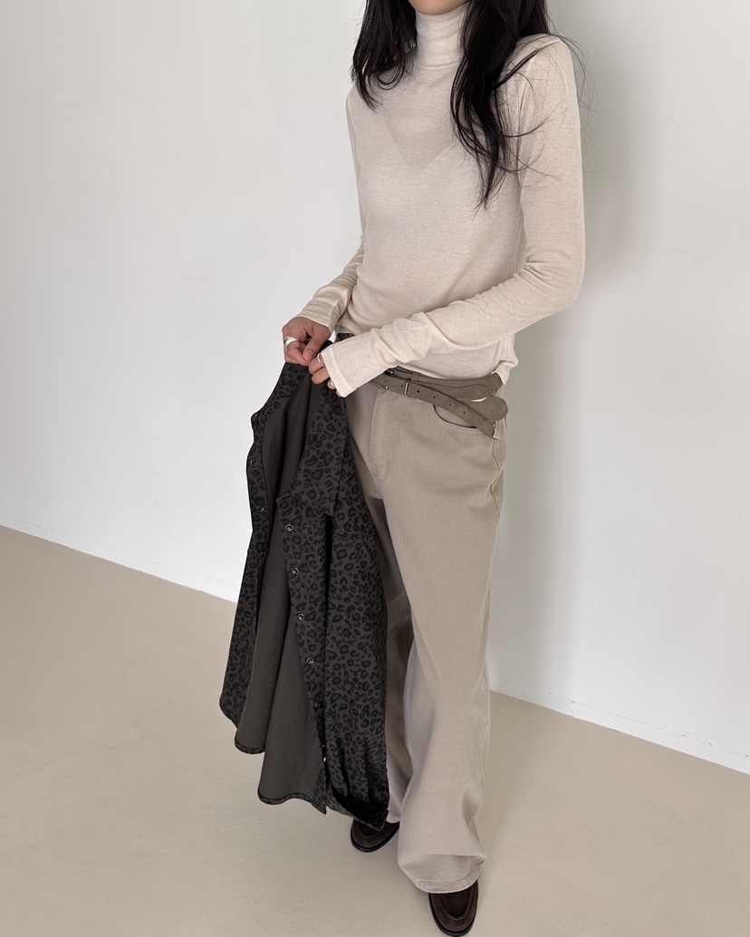 HOWDY/FACT THE NERD東大門代購女裝新款真品休閑褲不含腰帶HOWDY/FACT THE NERD休閑褲