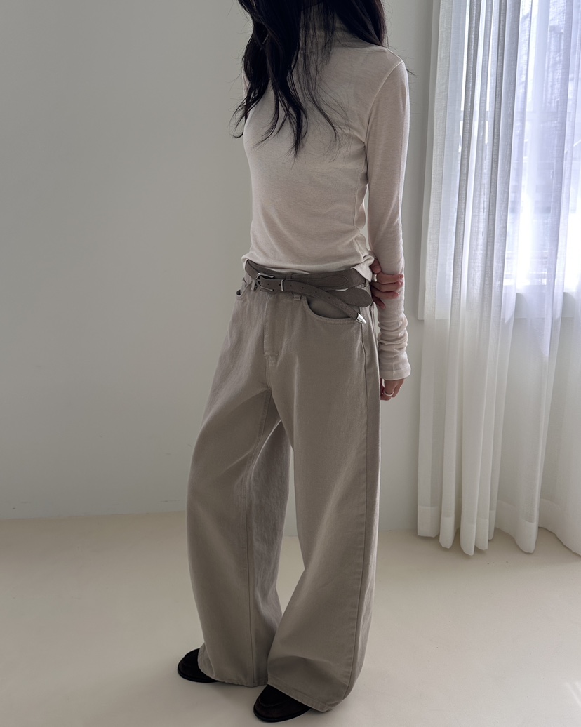 HOWDY/FACT THE NERD東大門代購女裝新款真品休閑褲不含腰帶HOWDY/FACT THE NERD休閑褲