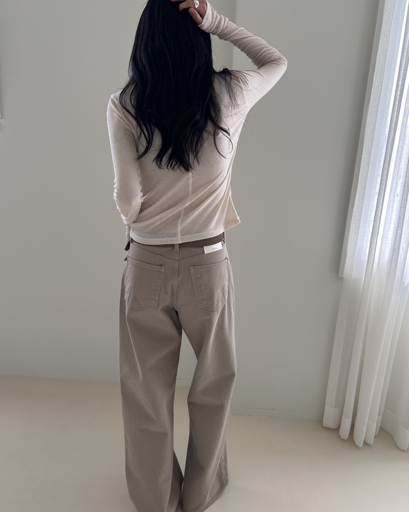 HOWDY/FACT THE NERD東大門代購女裝新款真品休閑褲不含腰帶HOWDY/FACT THE NERD休閑褲