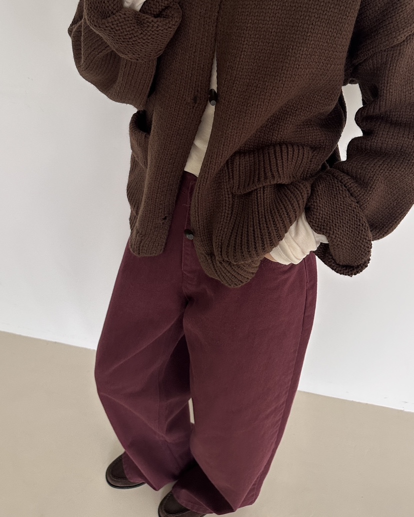HOWDY/FACT THE NERD東大門代購女裝新款真品休閑褲不含腰帶HOWDY/FACT THE NERD休閑褲