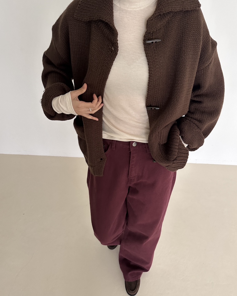 HOWDY/FACT THE NERD東大門代購女裝新款真品休閑褲不含腰帶HOWDY/FACT THE NERD休閑褲