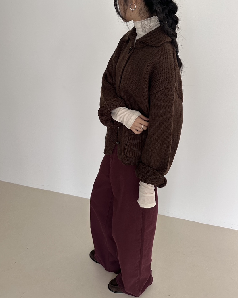 HOWDY/FACT THE NERD東大門代購女裝新款真品休閑褲不含腰帶HOWDY/FACT THE NERD休閑褲