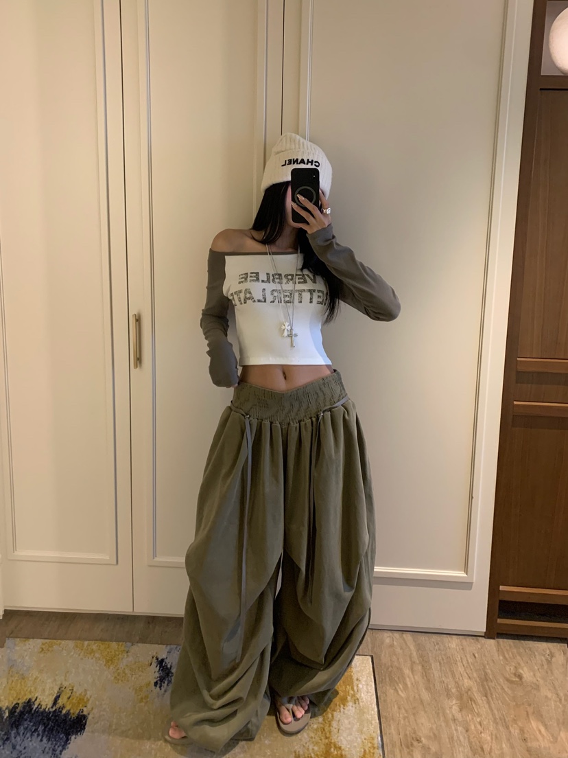 BADCALM東大門代購女裝新品人氣真品時尚休閑推薦熱賣休閑褲BADCALM休閑褲