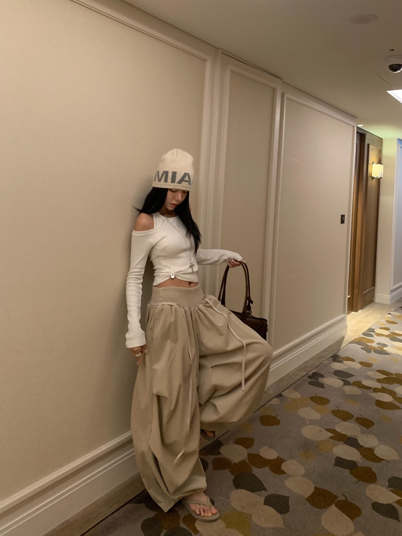 BADCALM東大門代購女裝新品人氣真品時尚休閑推薦熱賣休閑褲BADCALM休閑褲