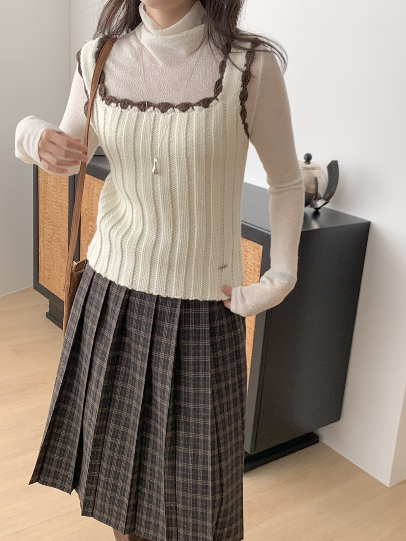 BIEN GARDER韓國直郵女士新品真品休閑推薦人氣吊帶背心BIEN GARDER吊帶/背心