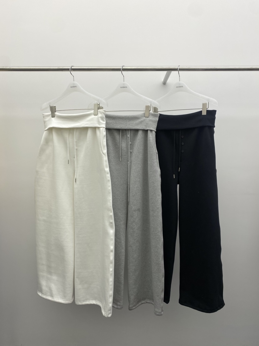 ARBOL東大門代購女裝新款真品推薦熱賣時尚休閑褲折疊拉絨ARBOL休閑褲