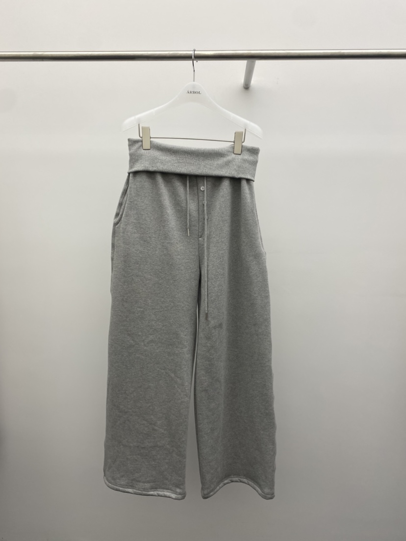ARBOL東大門代購女裝新款真品推薦熱賣時尚休閑褲折疊拉絨ARBOL休閑褲圖色1