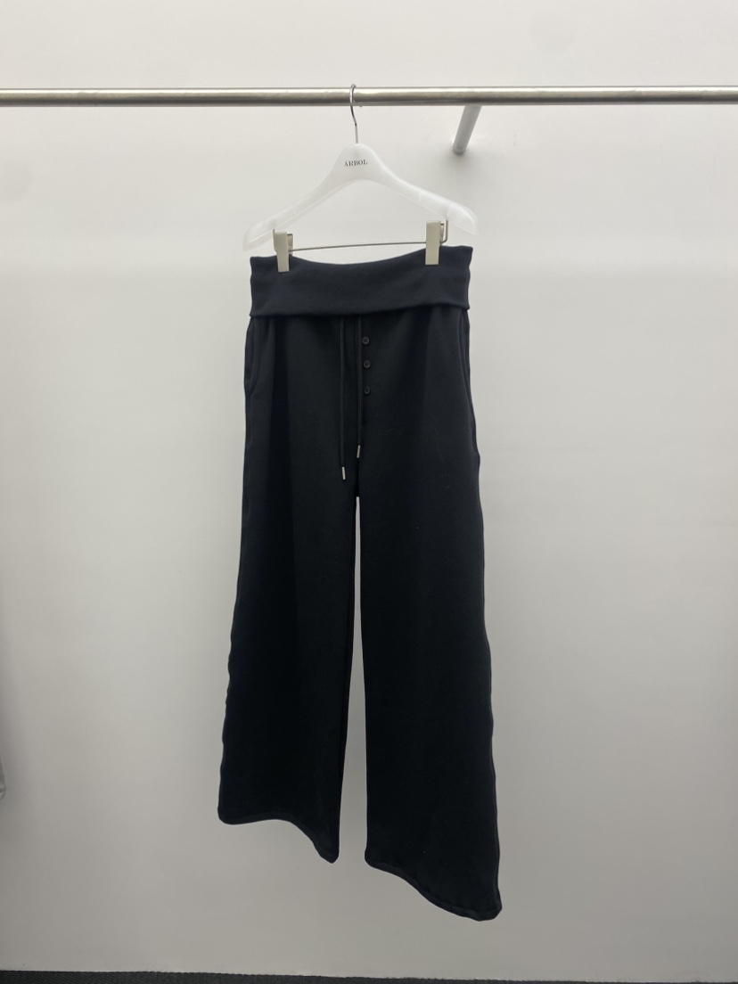 ARBOL東大門代購女裝新款真品推薦熱賣時尚休閑褲折疊拉絨ARBOL休閑褲圖色2
