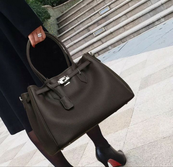 TROUVAILLE東大門實拍女裝新款真品人氣熱賣推薦手提包牛皮TROUVAILLE手提包