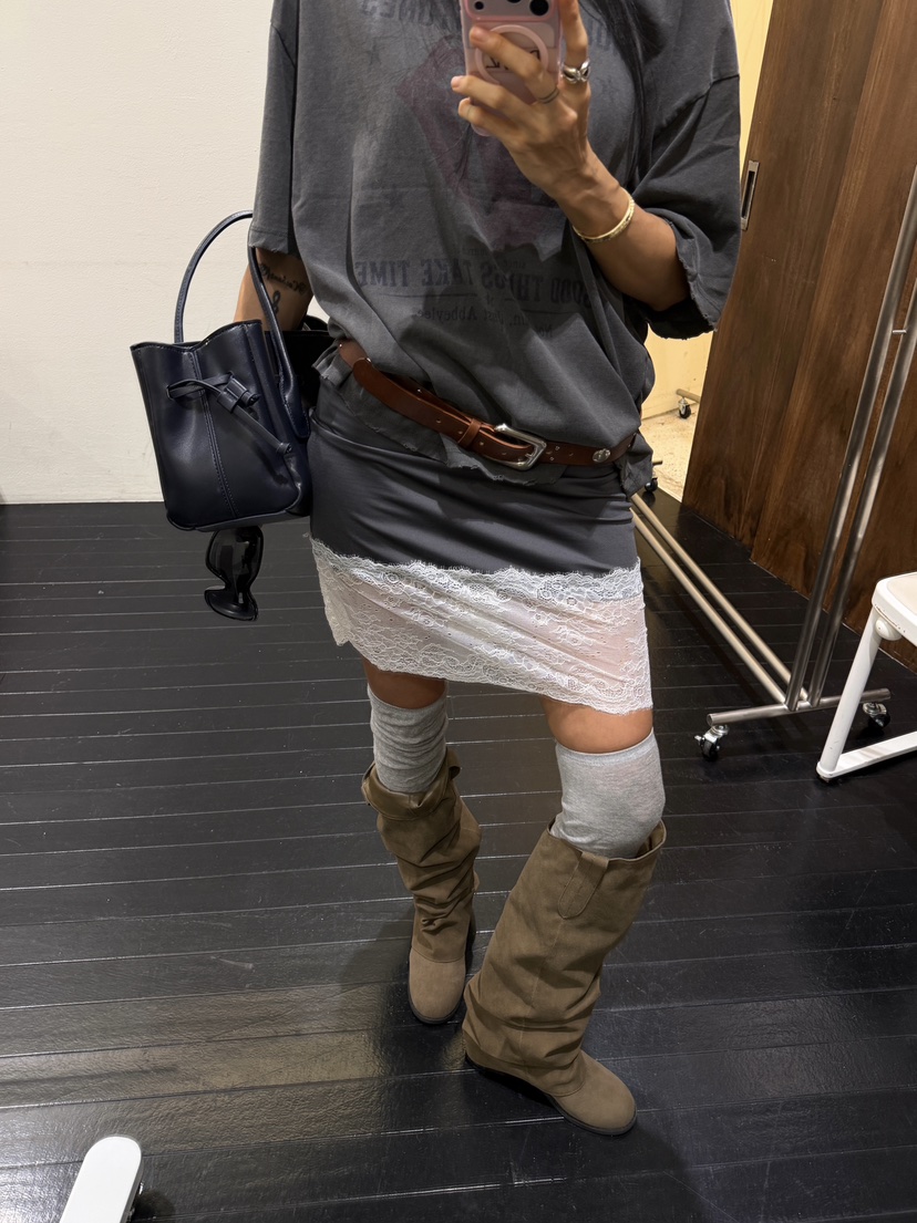 ABBEYLEE韓國代購女士新款人氣真品休閑時尚半身裙中短裙ABBEYLEE半身裙/中短裙